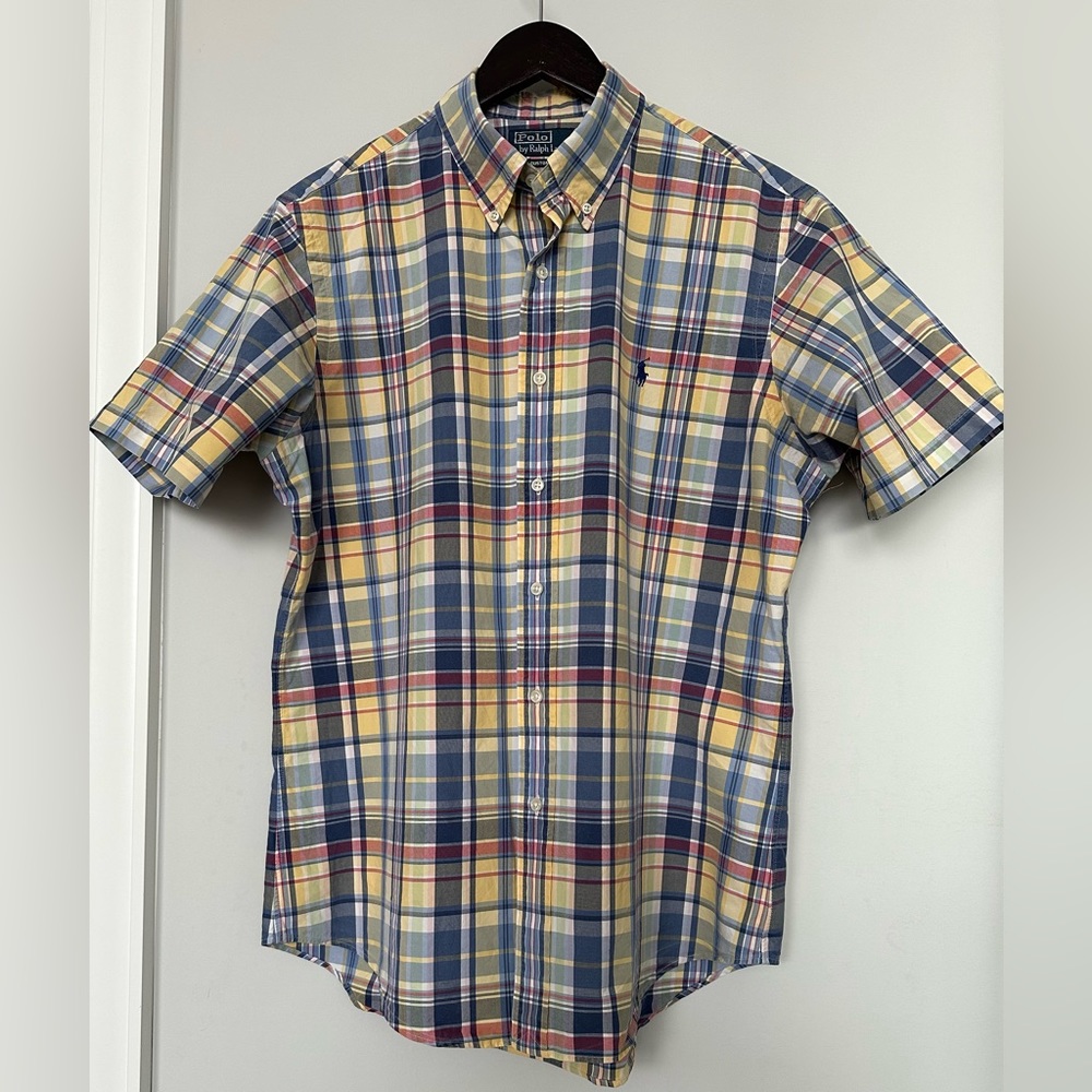Ralph Lauren Plaid Oxford Shirt